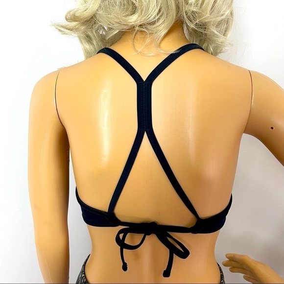 Shade & Shore Black & Gold Bikini Top – Size 36C - Picture 3 of 9